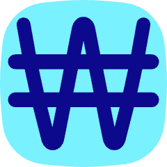 Won Icon from Flex Pop Set