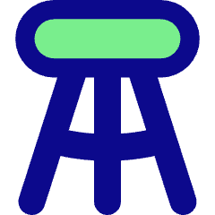 Stool Icon from Flex Pop Set