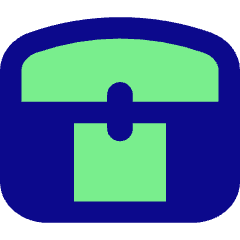 Treasure Chest Icon from Flex Pop Set