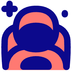 Astronaut Icon from Flex Pop Set