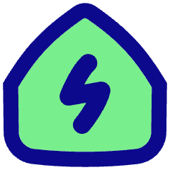 Eco House Icon from Flex Pop Set