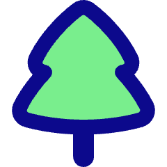 Pine Tree Icon from Flex Pop Set