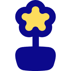 Potted Flower Icon from Flex Pop Set