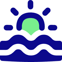 Sunset Icon from Flex Pop Set