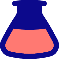 Erlenmeyer Flask Icon from Flex Pop Set