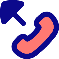 Outgoing Call Icon from Flex Pop Set