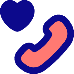 Phone Favorite Heart Icon from Flex Pop Set