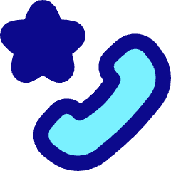 Phone Star Icon from Flex Pop Set