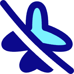 Airplane Disabled Icon from Flex Pop Set
