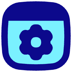 Browser Setting Gear Icon from Flex Pop Set