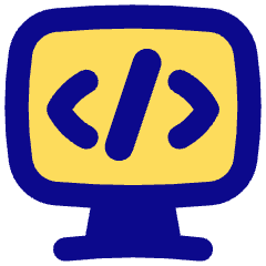 Code Monitor 1 Icon from Flex Pop Set