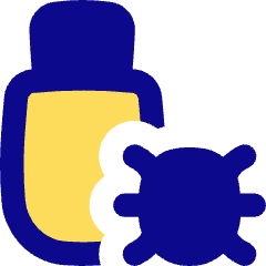 Bug Virus Usb Icon from Flex Pop Set