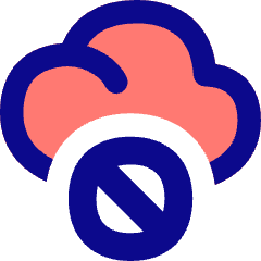 Cloud Block Icon from Flex Pop Set