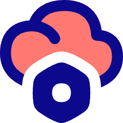 Cloud Setting Bolt Nut Icon from Flex Pop Set