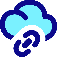 Insert Cloud Link Icon from Flex Pop Set