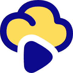 Insert Cloud Video Icon from Flex Pop Set