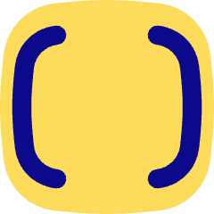 Square Brackets Icon from Flex Pop Set