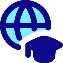 Global Learning Icon from Flex Pop Set