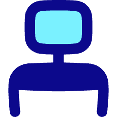 Workspace Desk Icon from Flex Pop Set