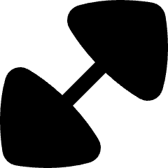 Diagonal Triangle Arrow Large 1 Icon from Flex Remix Set