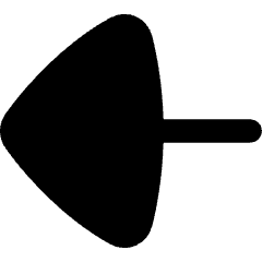 Triangle Arrow Left Large 1 Icon from Flex Remix Set