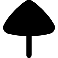 Triangle Arrow Up Large 1 Icon from Flex Remix Set