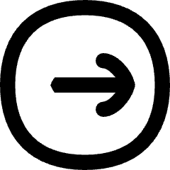 Line Arrow Fit To Width Circle Icon from Flex Remix Set