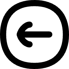 Line Arrow Left Circle 1 Icon from Flex Remix Set