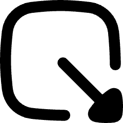 Triangle Arrow Minimize Window 2 Icon from Flex Remix Set
