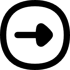 Triangle Arrow Right Circle 1 Icon from Flex Remix Set