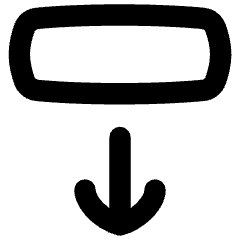Line Arrow Move Down 2 Icon from Flex Remix Set