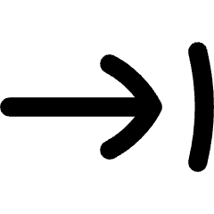 Line Arrow Move Right 1 Icon from Flex Remix Set