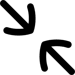 Line Arrow Shrink Diagonal 2 Icon from Flex Remix Set