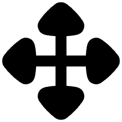 Triangle Arrow Move Icon from Flex Remix Set