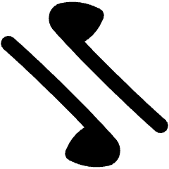 Triangle Arrow Transfer Diagonal 2 Icon from Flex Remix Set