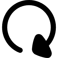 Triangle Arrow Rotate Right 4 Icon from Flex Remix Set