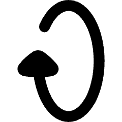 Triangle Arrow Rotate Vertical Right 1 Icon from Flex Remix Set
