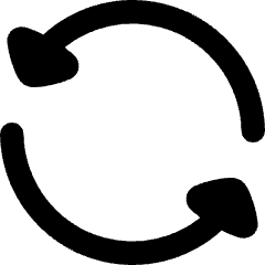 Triangle Arrow Synchronize 1 Icon from Flex Remix Set