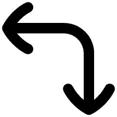 Line Arrow Top Right Corner Icon from Flex Remix Set
