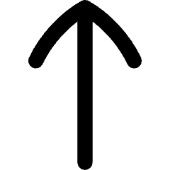 Line Arrow Up 1 Icon from Flex Remix Set