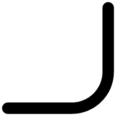 Tailless Line Arrow Bottom Right Icon from Flex Remix Set