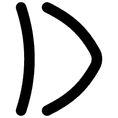Tailless Line Arrow Right 2 Icon from Flex Remix Set