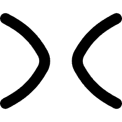 Tailless Line Arrow Shrink Horizontal 1 Icon from Flex Remix Set