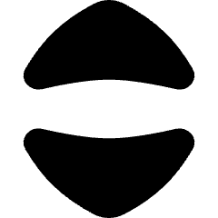 Tailless Triangle Arrow Expand Vertical Icon from Flex Remix Set