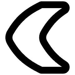 Chevron Arrow Left Icon from Flex Remix Set