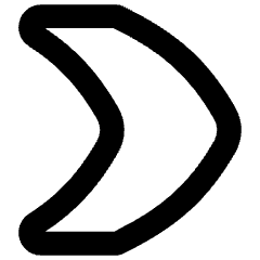 Chevron Arrow Right Icon from Flex Remix Set