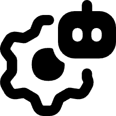 Ai Settings Robot Icon from Flex Remix Set