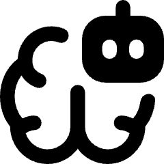 Artificial Intelligence Robot Icon from Flex Remix Set