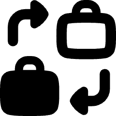 Business To Business Icon from Flex Remix Set