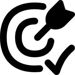 Target Check Icon from Flex Remix Set